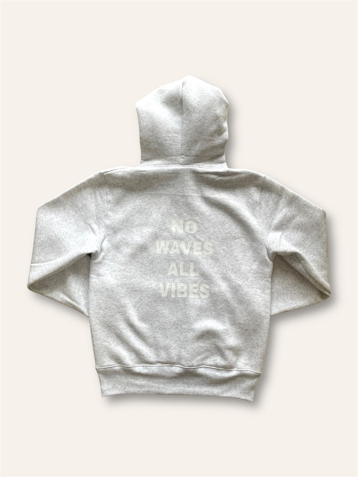 NO WAVE ALL VIBES BACKPRINT HOODIE