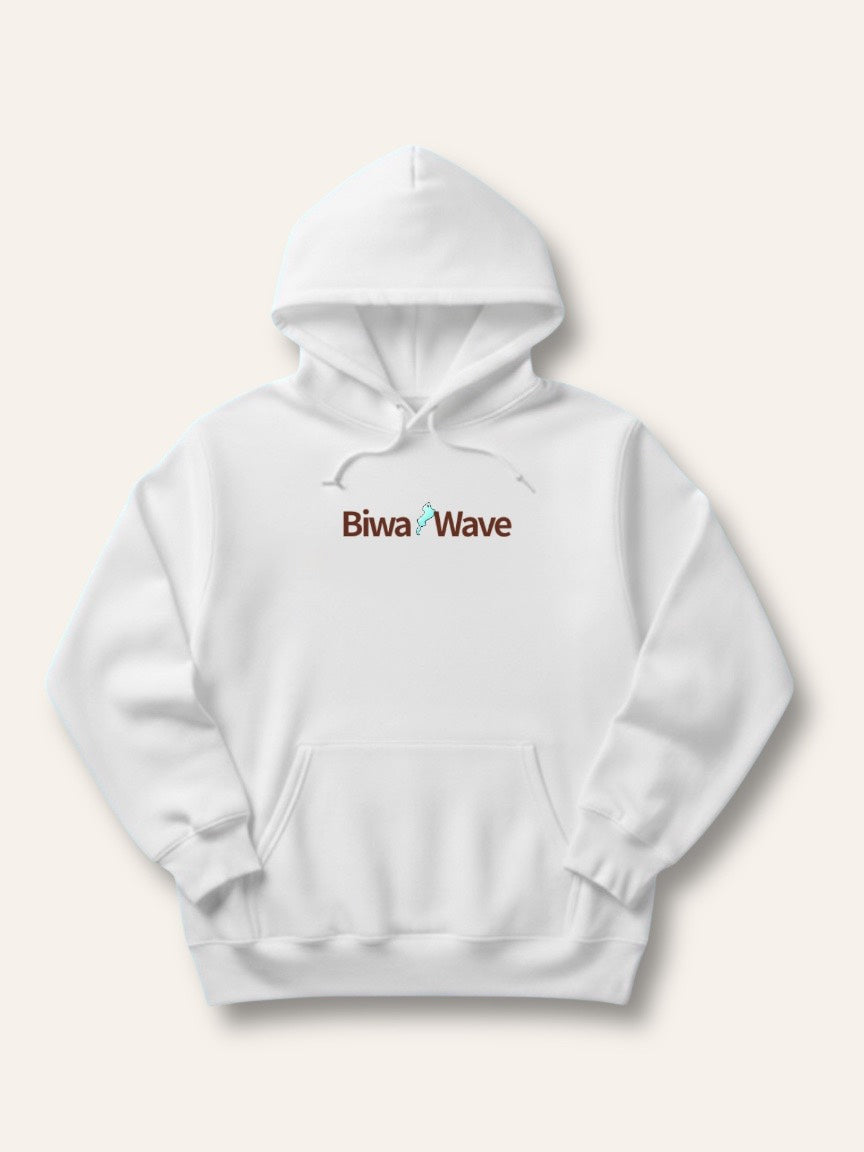 Biwa Wave LOGO HOODIE