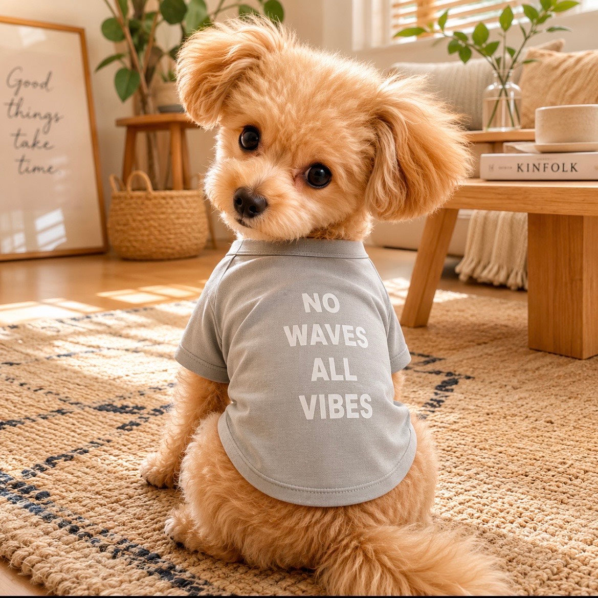 DOG WEAR — NO WAVES ALL VIBES LOGO