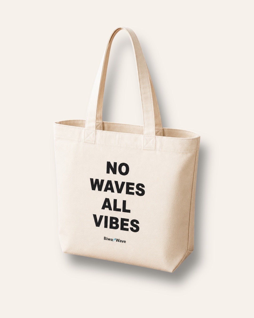 NO WAVES ALL VIBES LOGO BAG