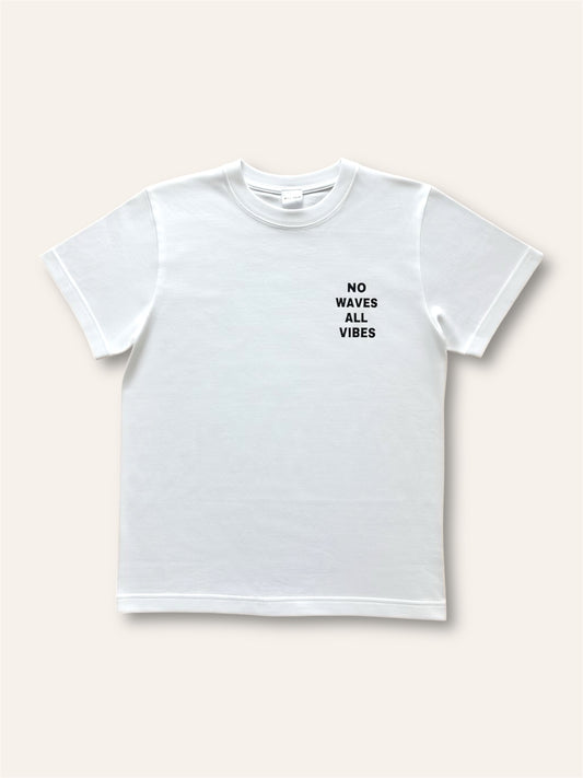 NO WAVE ALL VIBES LOGO T-SHIRT