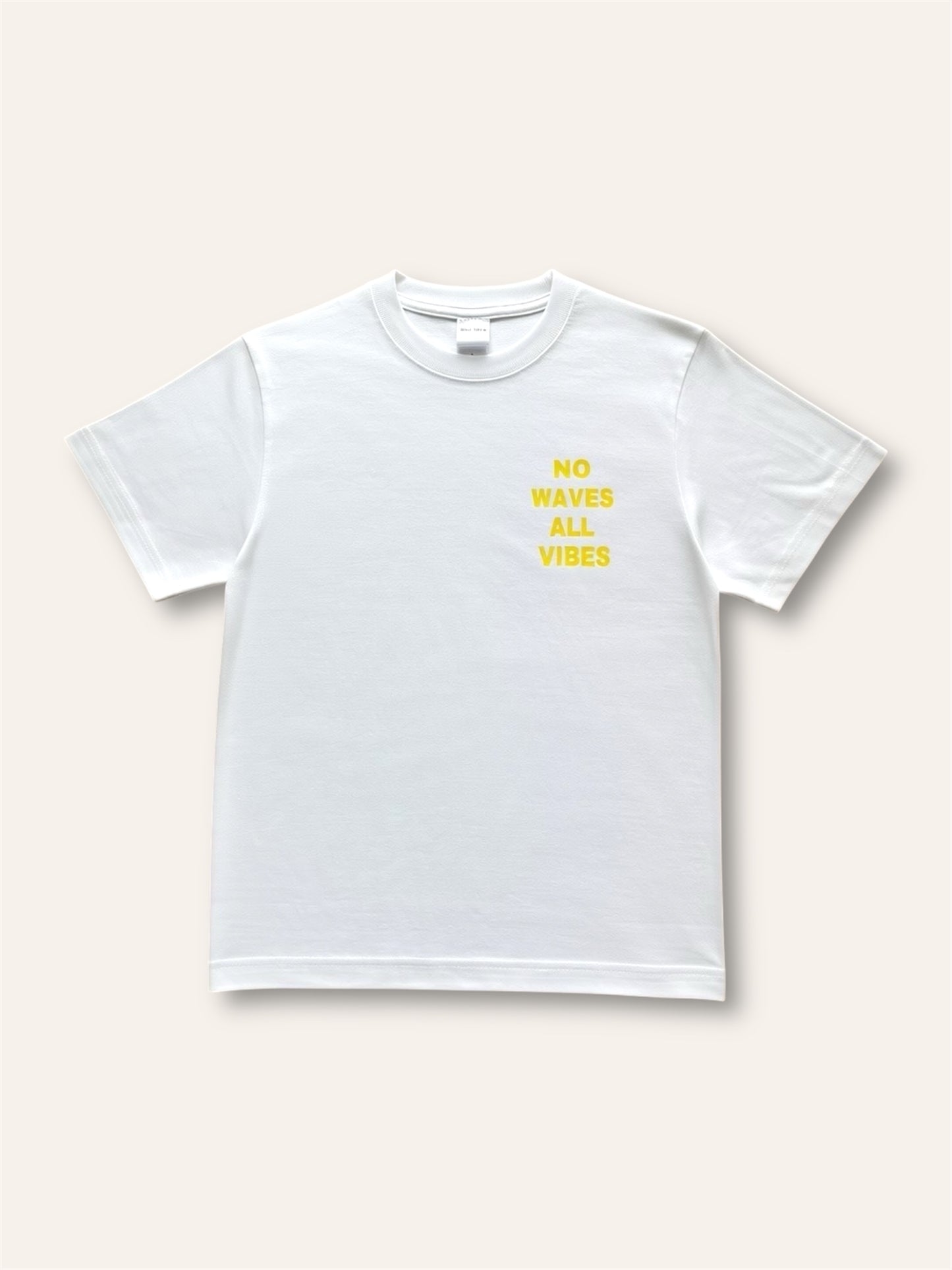 NO WAVE ALL VIBES LOGO T-SHIRT