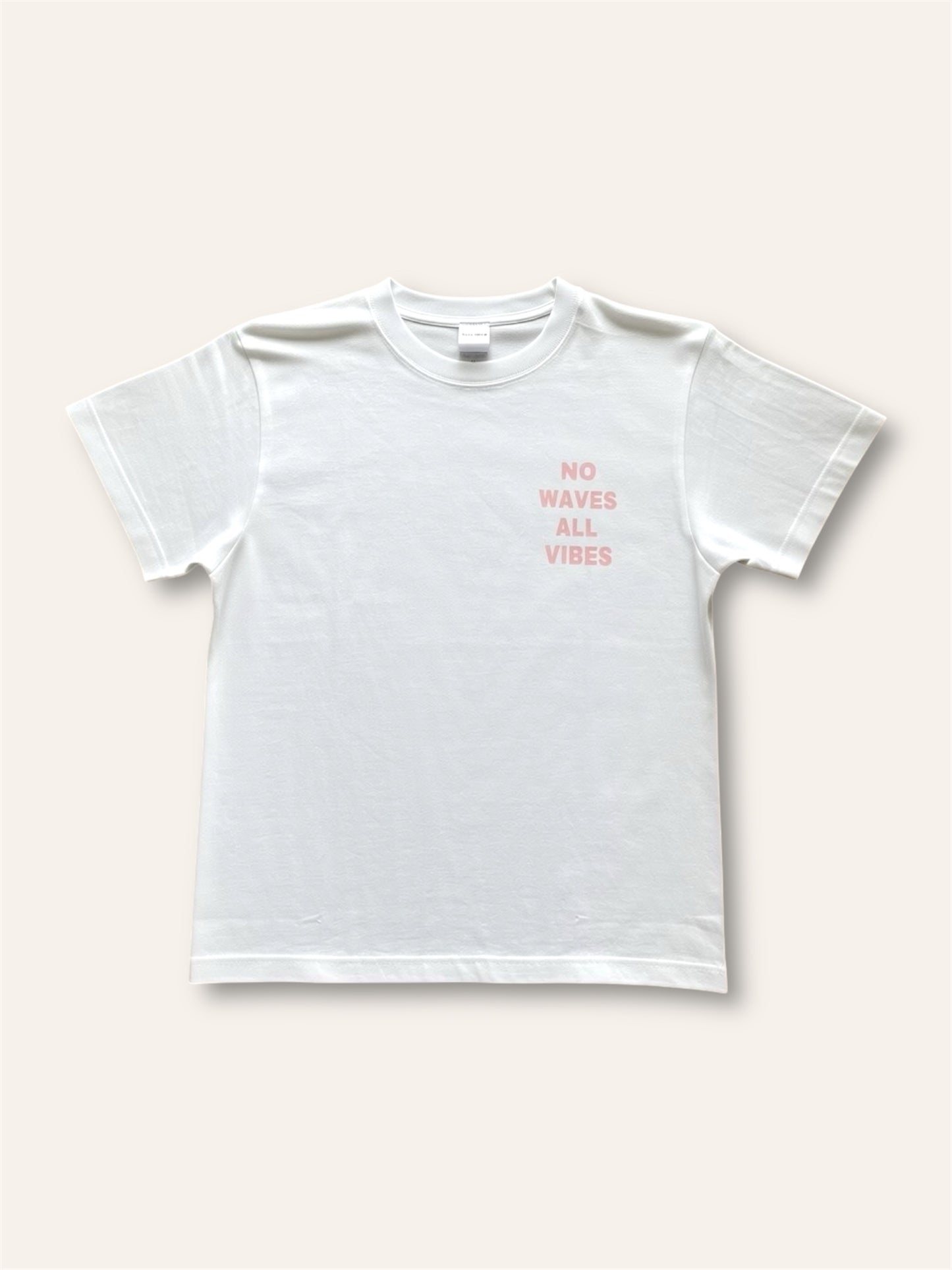 NO WAVE ALL VIBES LOGO T-SHIRT