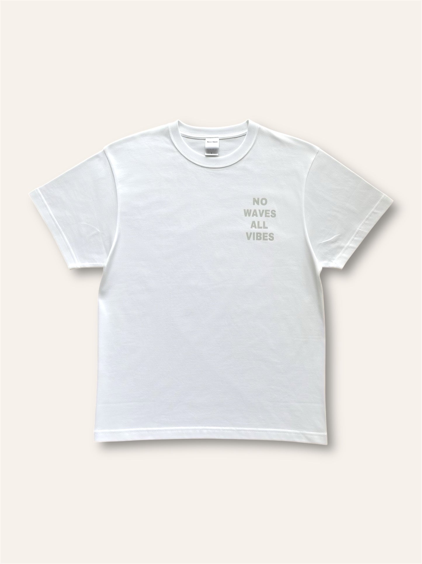 NO WAVE ALL VIBES LOGO T-SHIRT