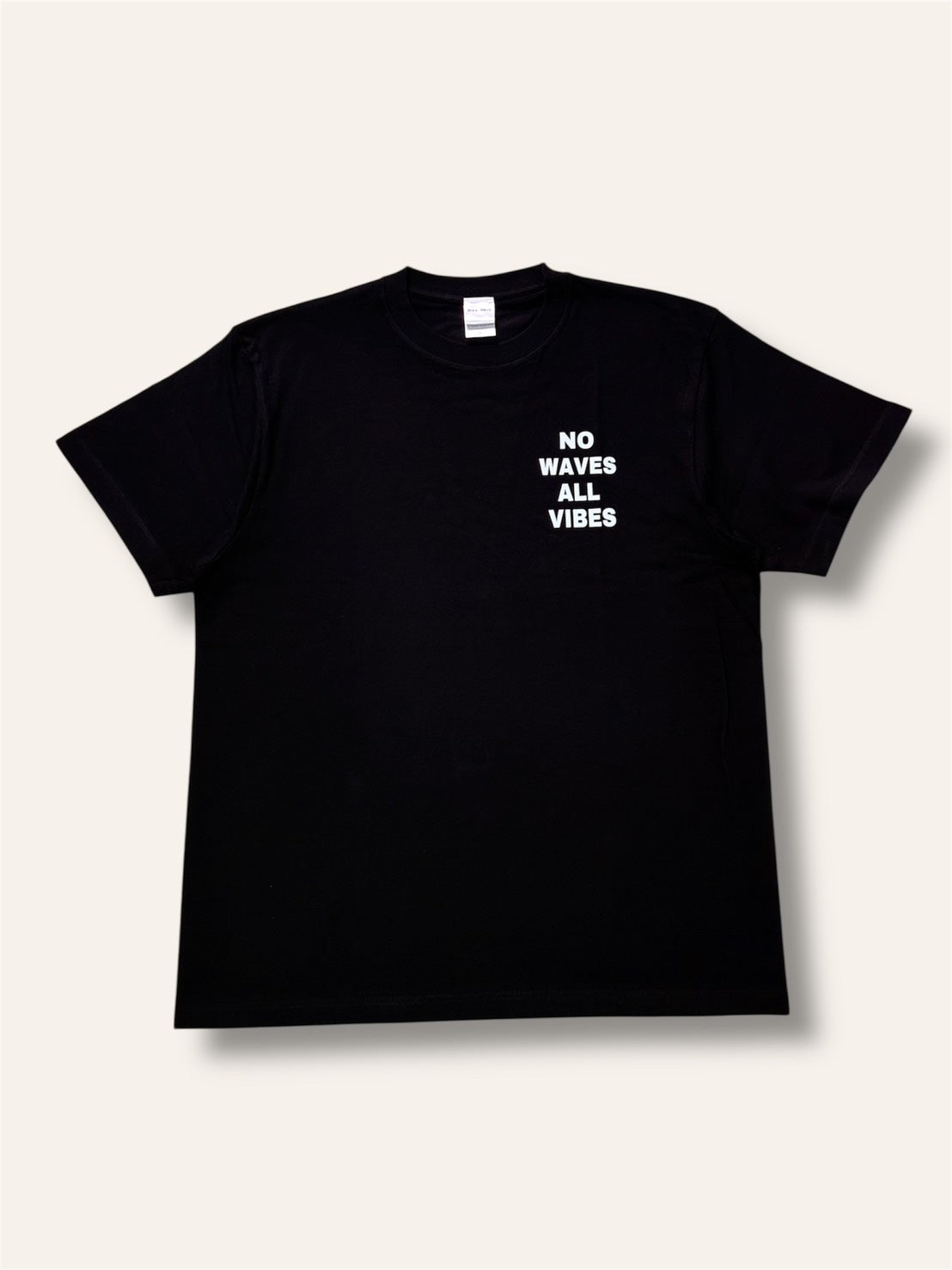 NO WAVE ALL VIBES LOGO T-SHIRT