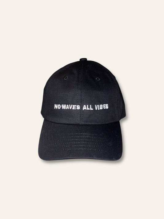 NO WAVES ALL VIBES LOGO CAP