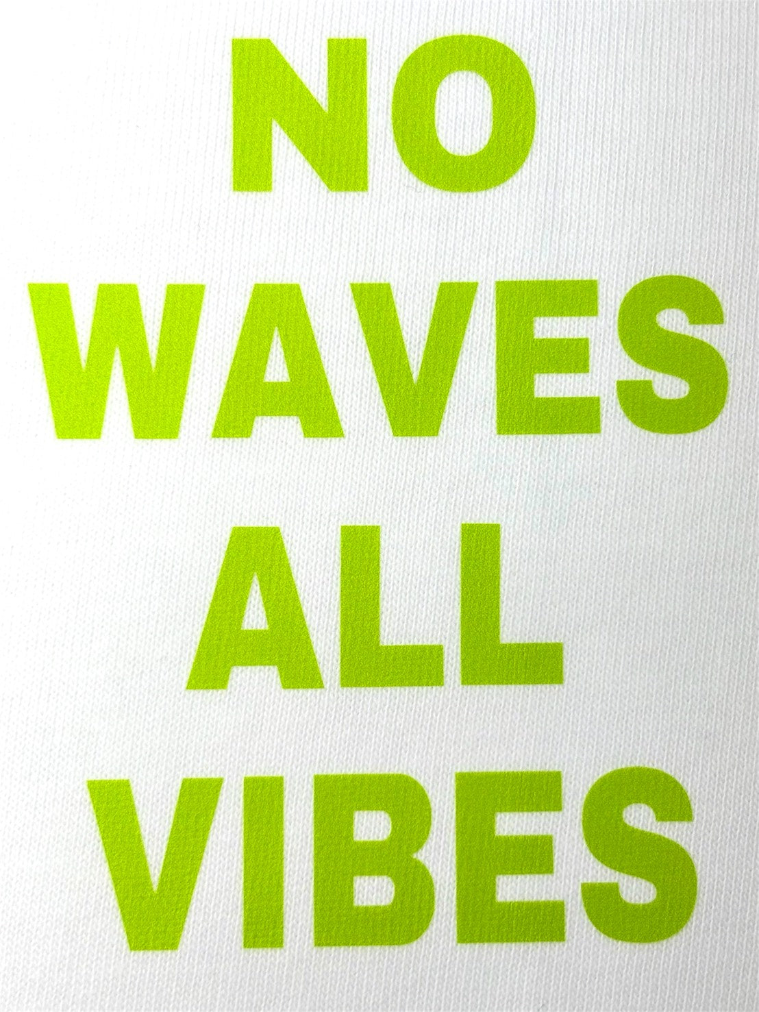 NO WAVE ALL VIBES LOGO T-SHIRT