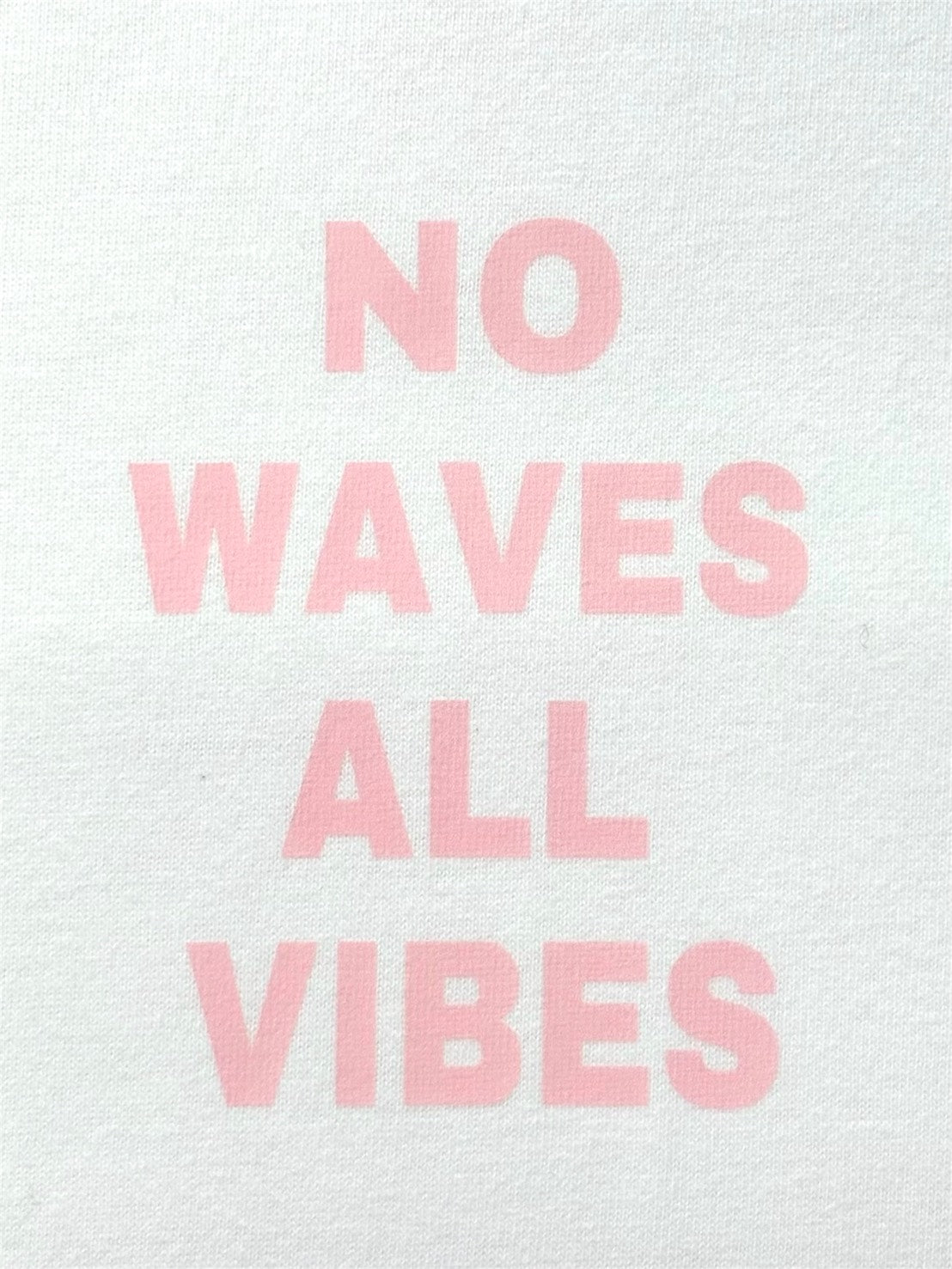 NO WAVE ALL VIBES LOGO T-SHIRT
