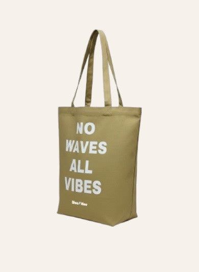 NO WAVES ALL VIBES LOGO BAG