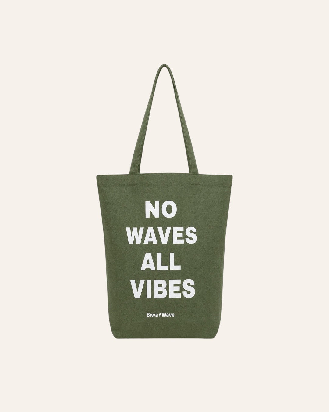 NO WAVES ALL VIBES LOGO BAG
