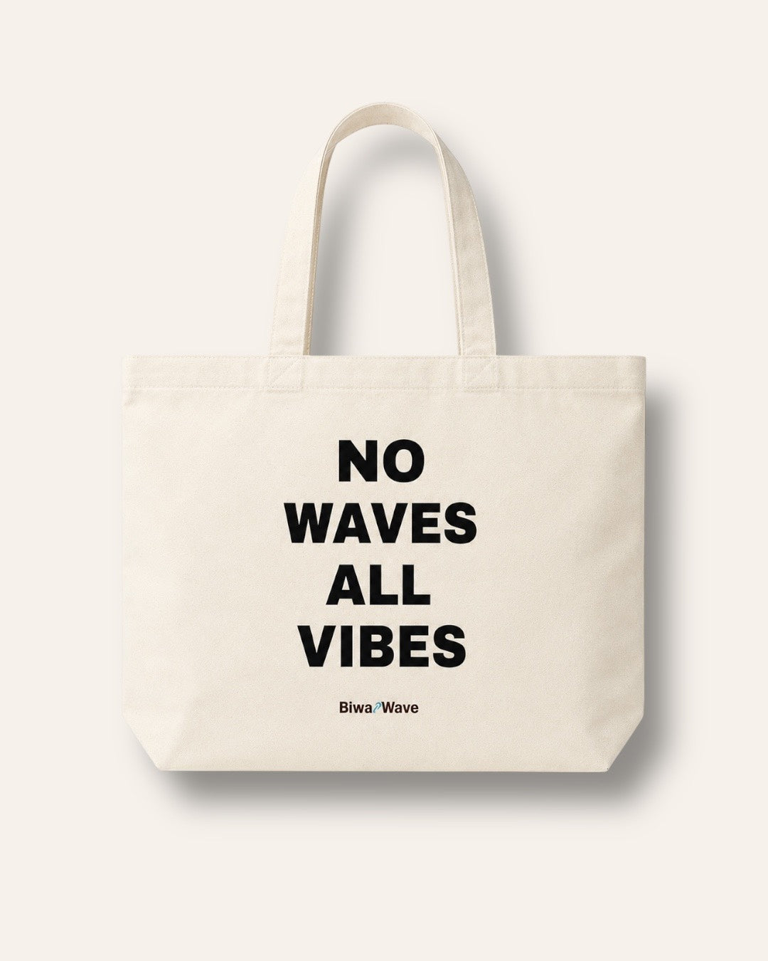 NO WAVES ALL VIBES LOGO BAG
